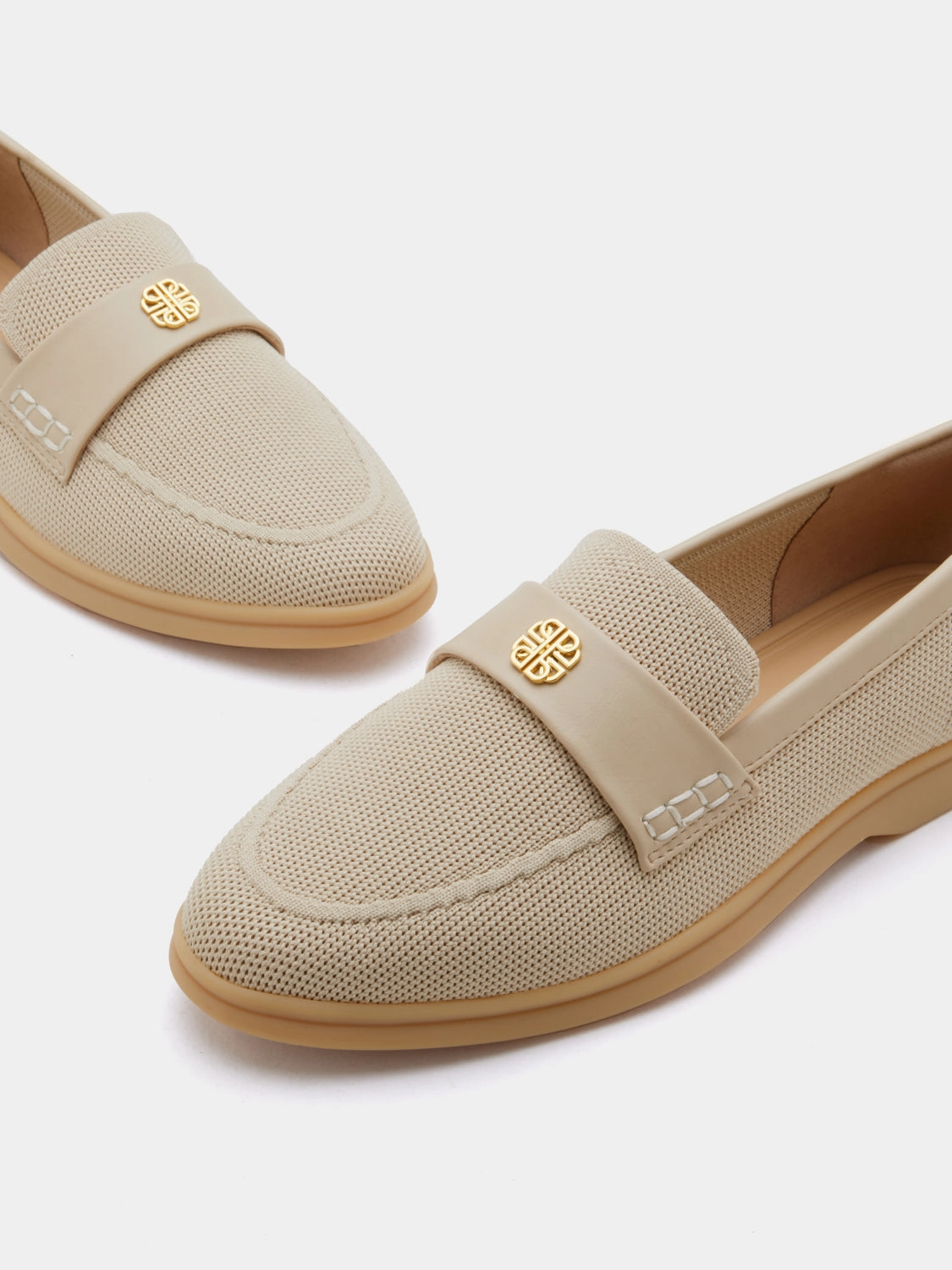 Loafers Dupe Searra Accented Flyknit Loafers