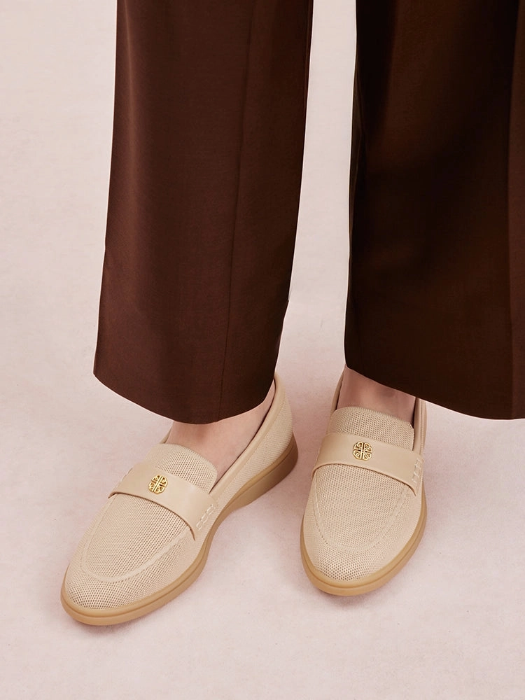 Bearpaw Loafers Searra Accented Flyknit Loafers