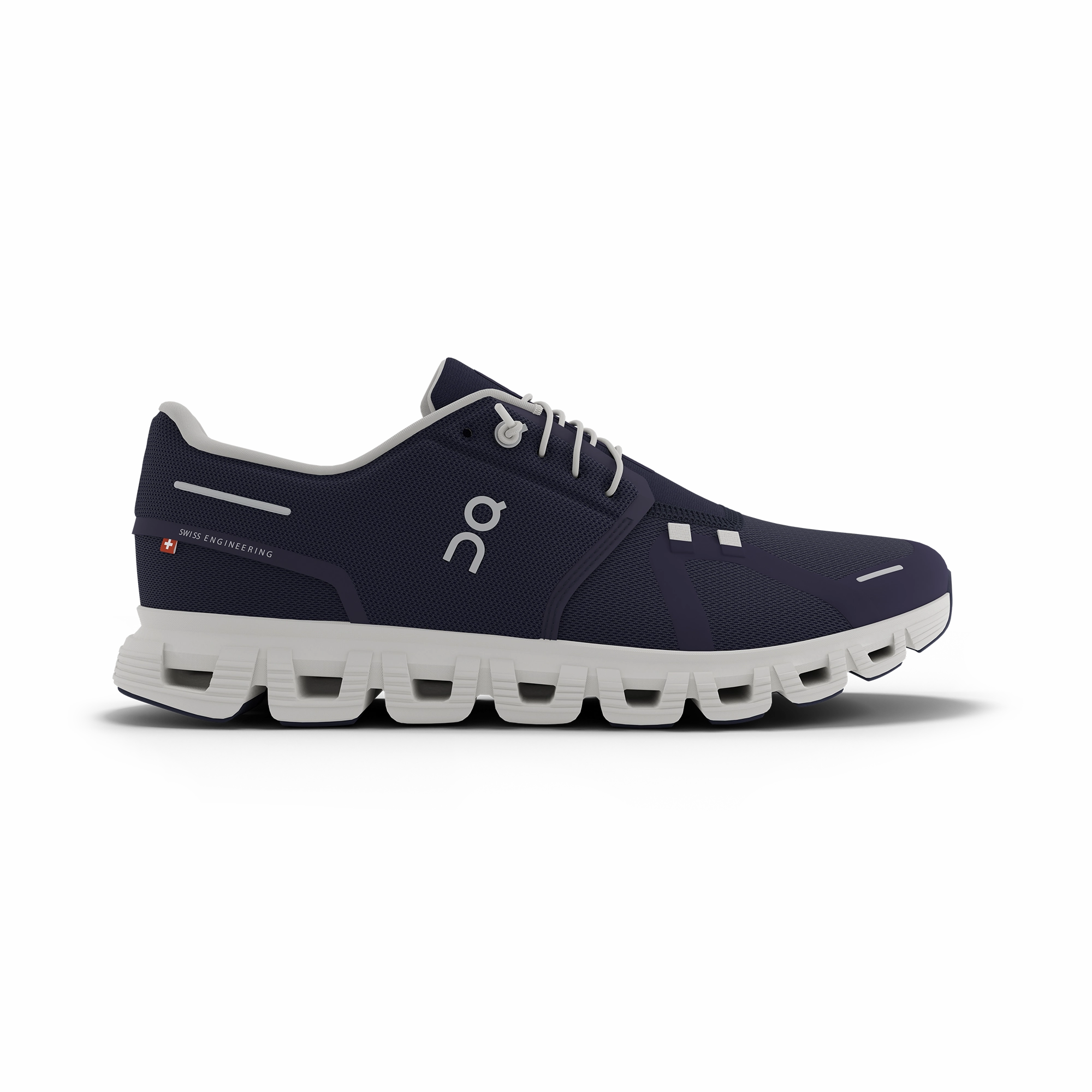 On Running Men's Athletic Cloud 6 - Midnight/White Gaviota 5 Running Shoes