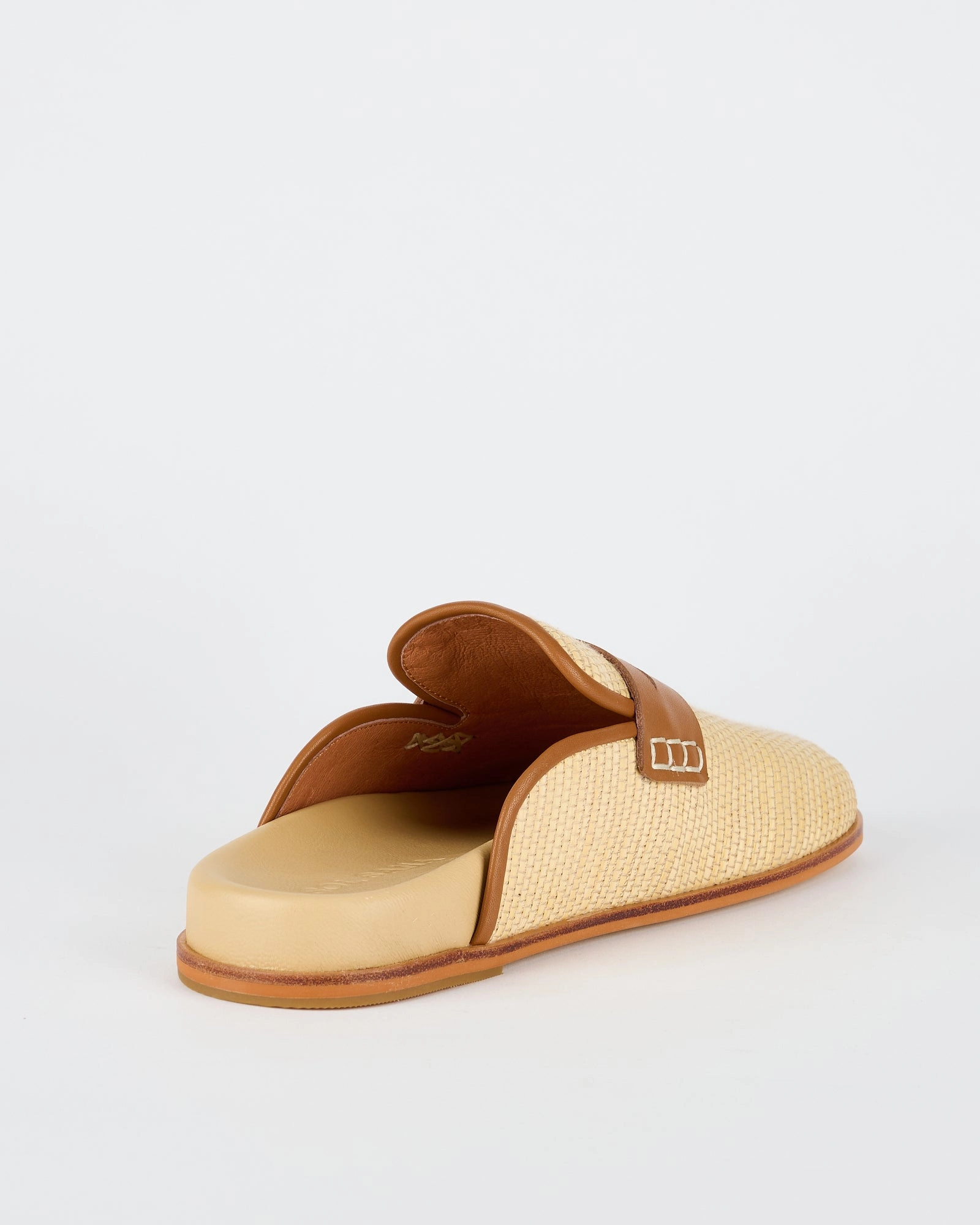 Nike Calm Slides Greenwich Loafer Natural Canvas