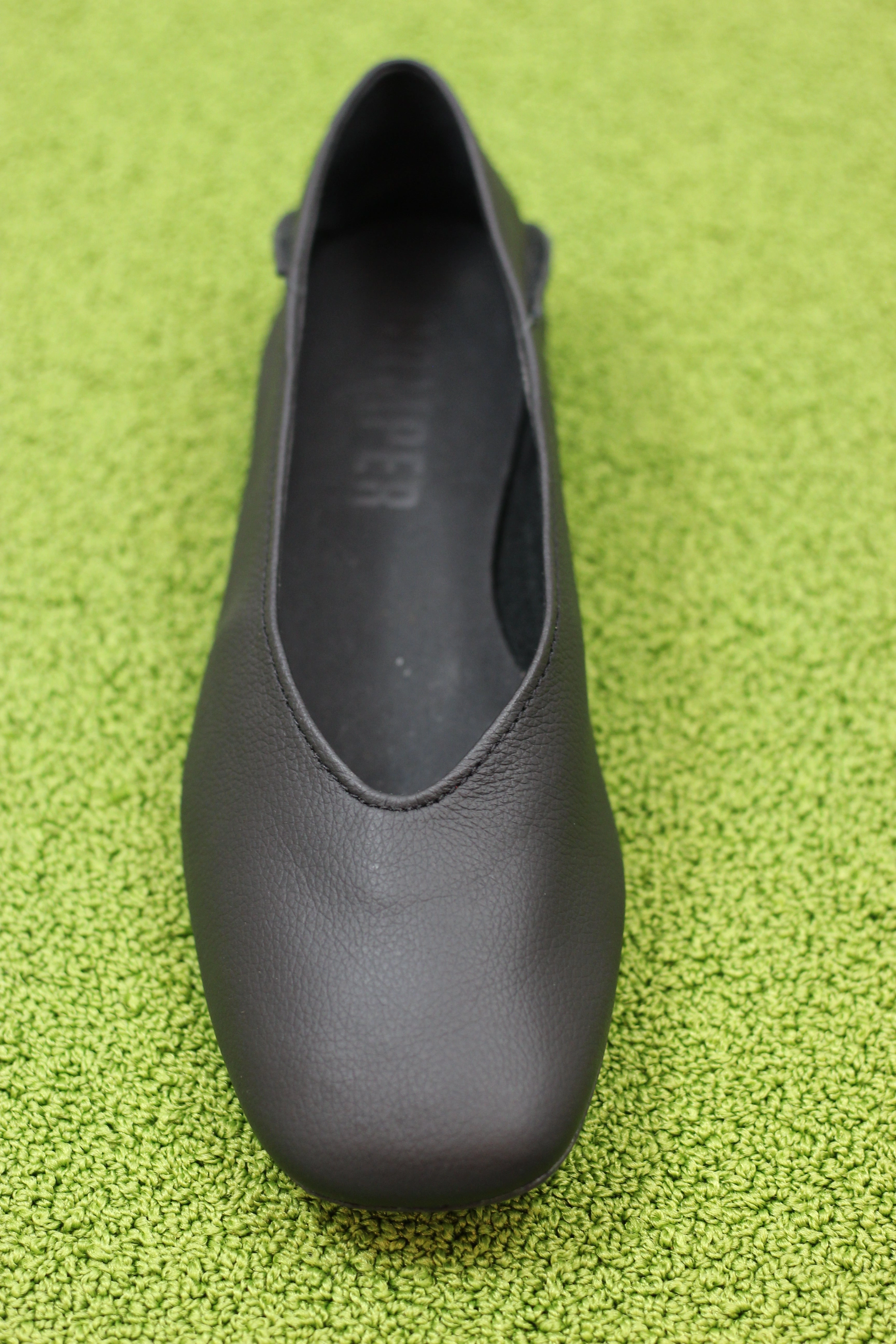 Slip On Shoes Sneakers Womens Casi Myra Slip On - Black Leather