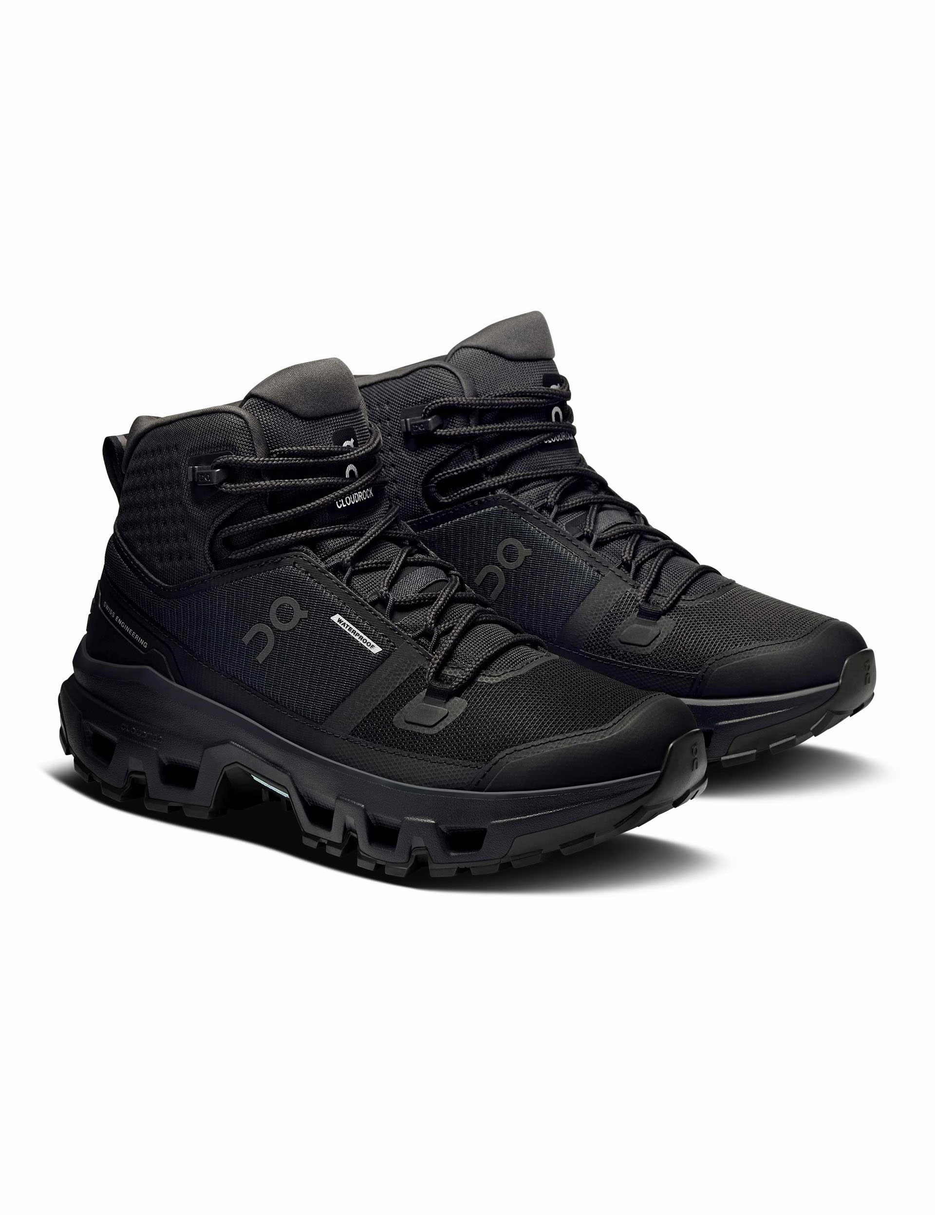 Viberg Hiking Boots Cloudrock Mid Waterproof - Black