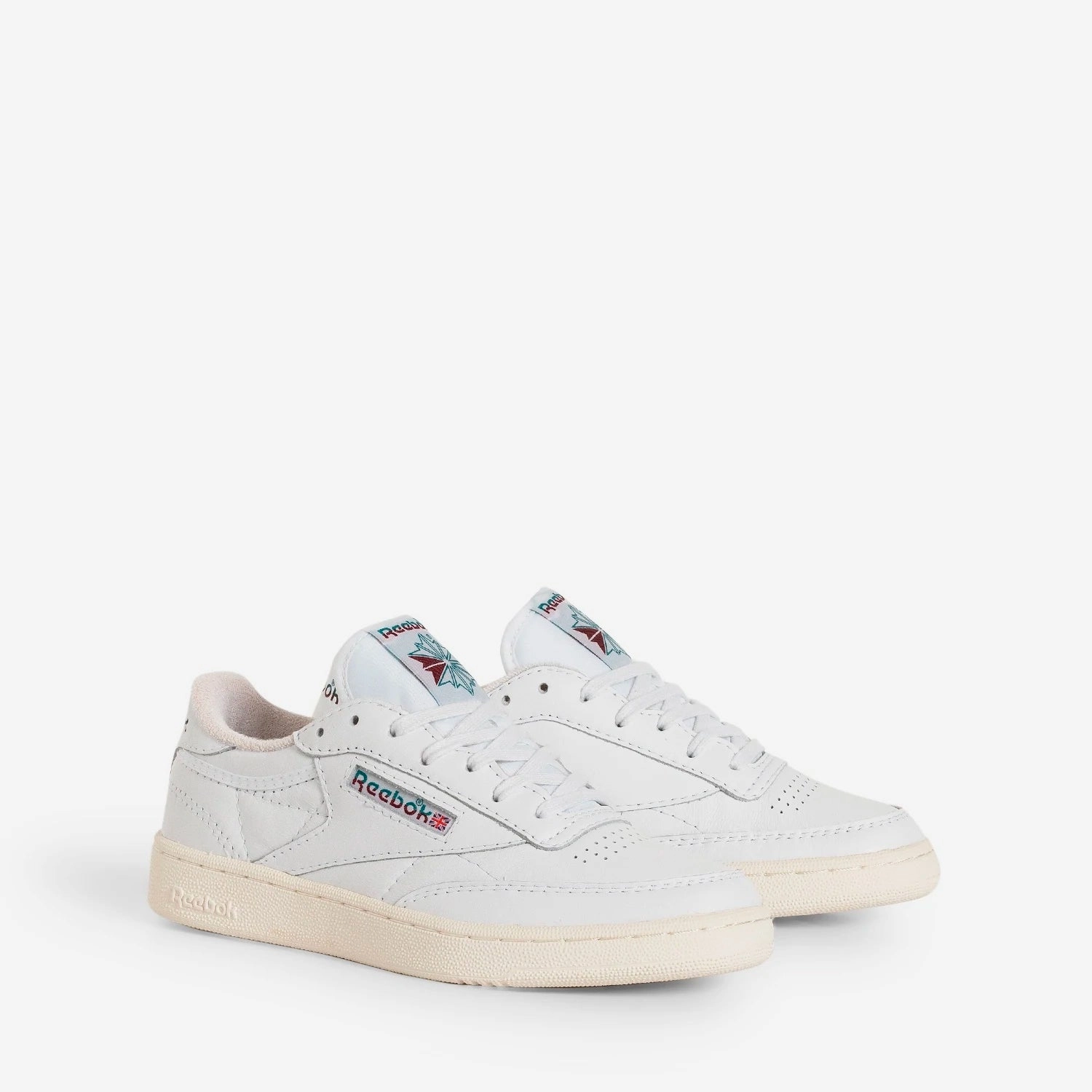 Office Tennis Shoes Club C 85 Vintage White | Seaport Teal | Classic Burgundy