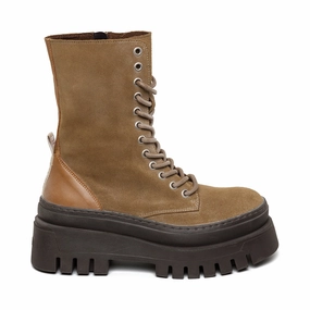 Combat Boots With Jeggings Coast Boot TAUPE SUEDE