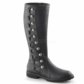 Men's Renaissance Knee Boot (GOTHAM-109) Exotic Leather Boots