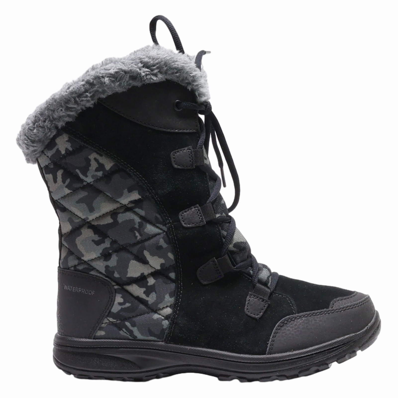 Sperry Boots Snow COLUMBIA Snow Boots Black Synthetic Womens UK 6.5
