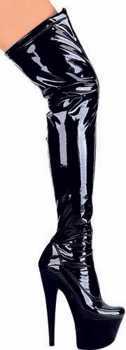 7" Stretch Thigh High Boots (ES709-Fantasy) Boots Trek