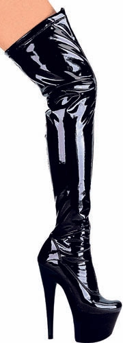 7" Stretch Thigh High Boots (ES709-Fantasy) Post Malone Boots