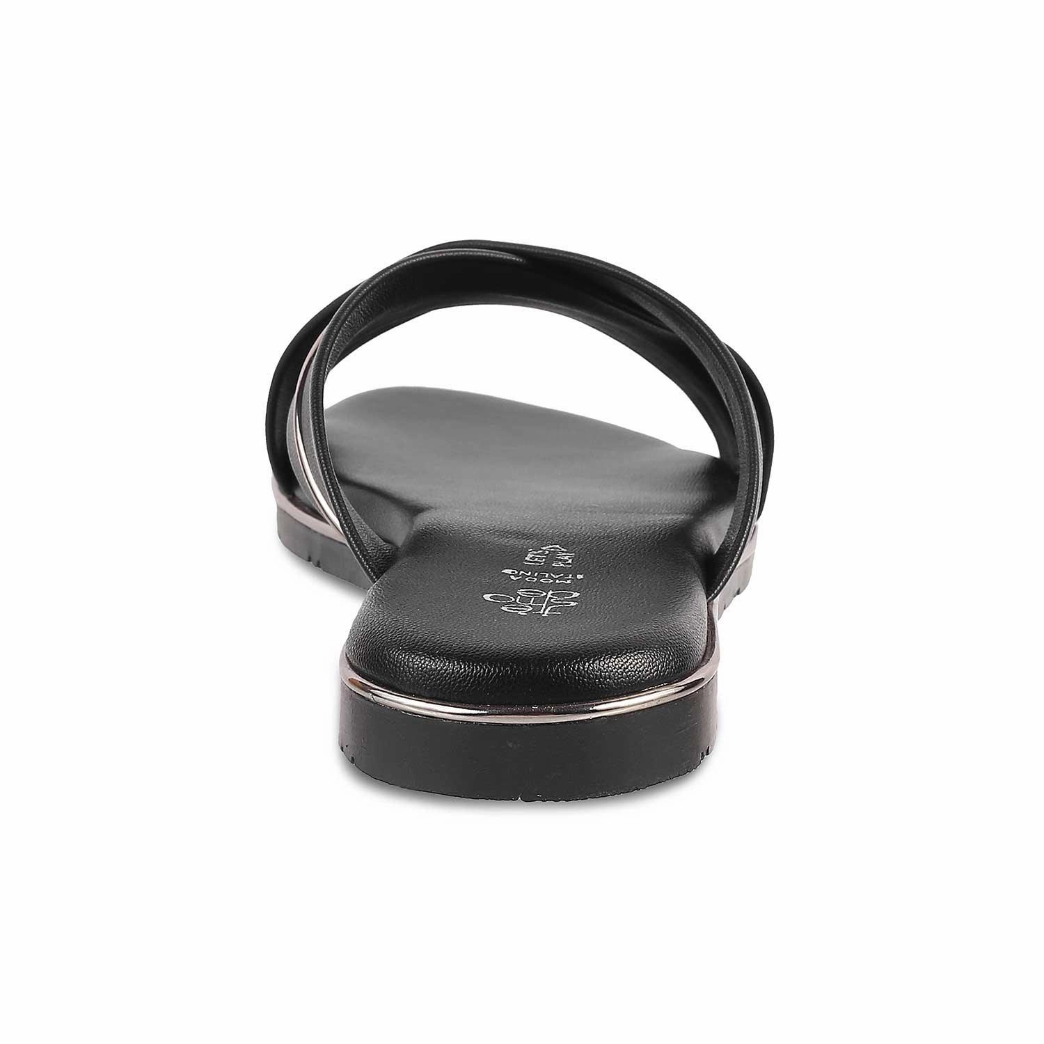 The Strep Black Women's Casual Flats Tresmode Style Shoes Flats