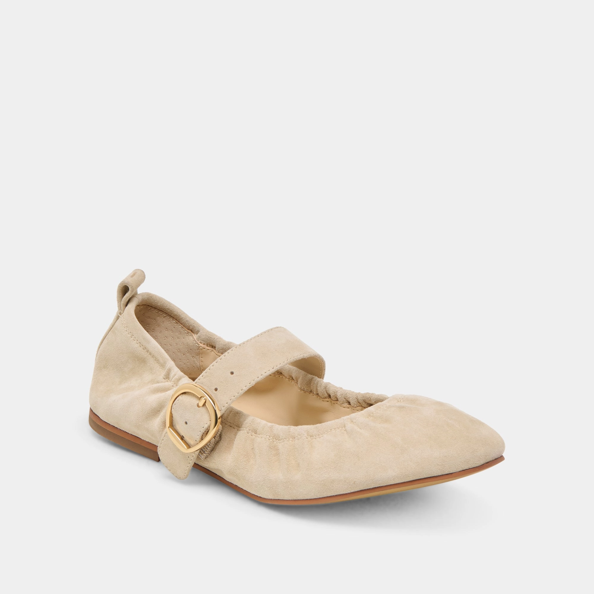CAELY BALLET FLATS SESAME SUEDE Ballet Flat Shoe Pattern