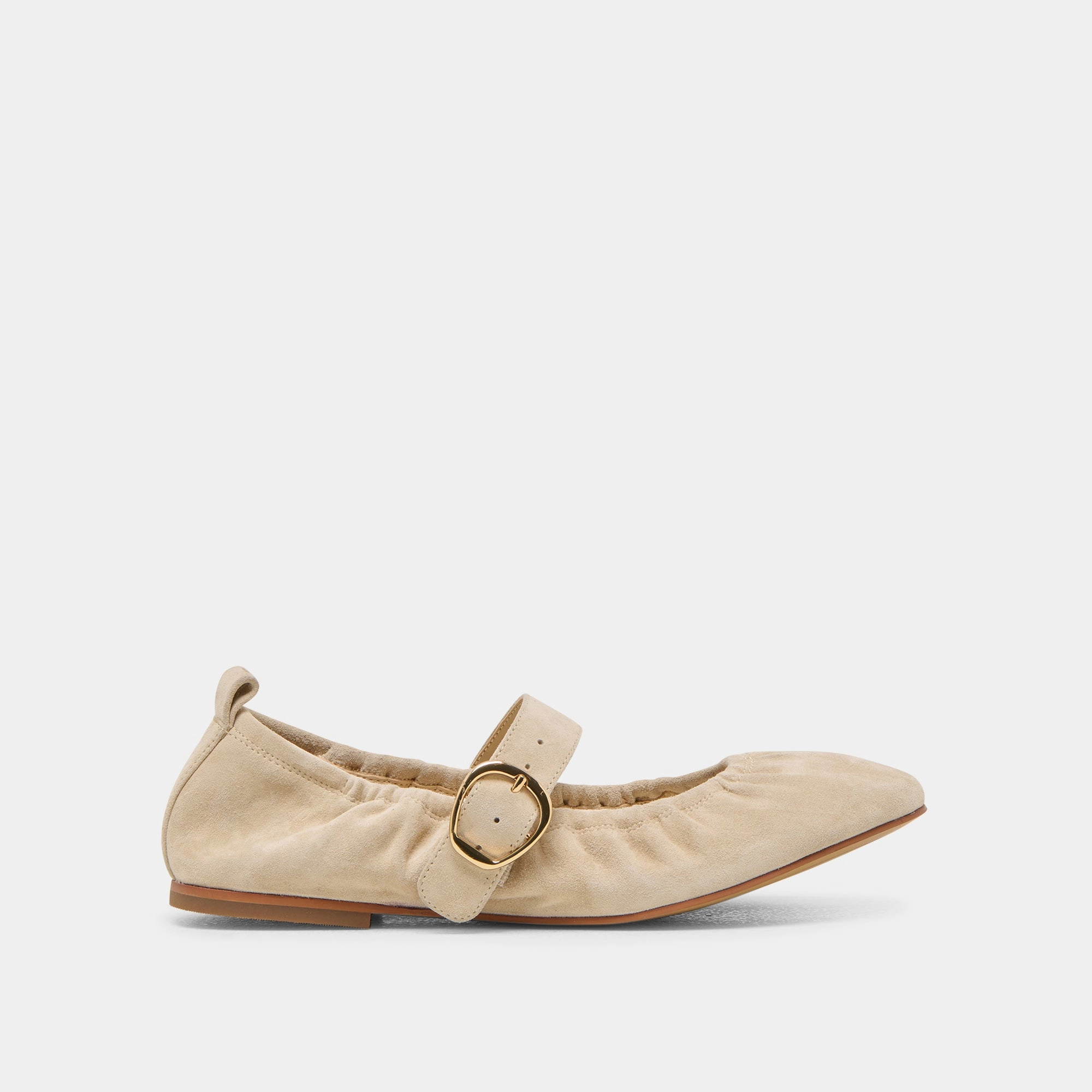 Waffle Racing Flat Moon Shoe CAELY BALLET FLATS SESAME SUEDE
