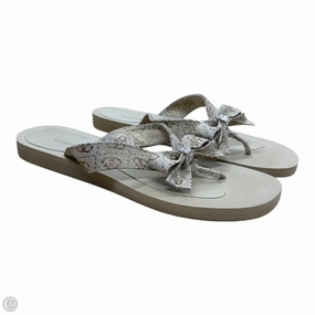 Sandals Flip Flops By Guess In Tan, Size: 10 Seagrass Flip Flops