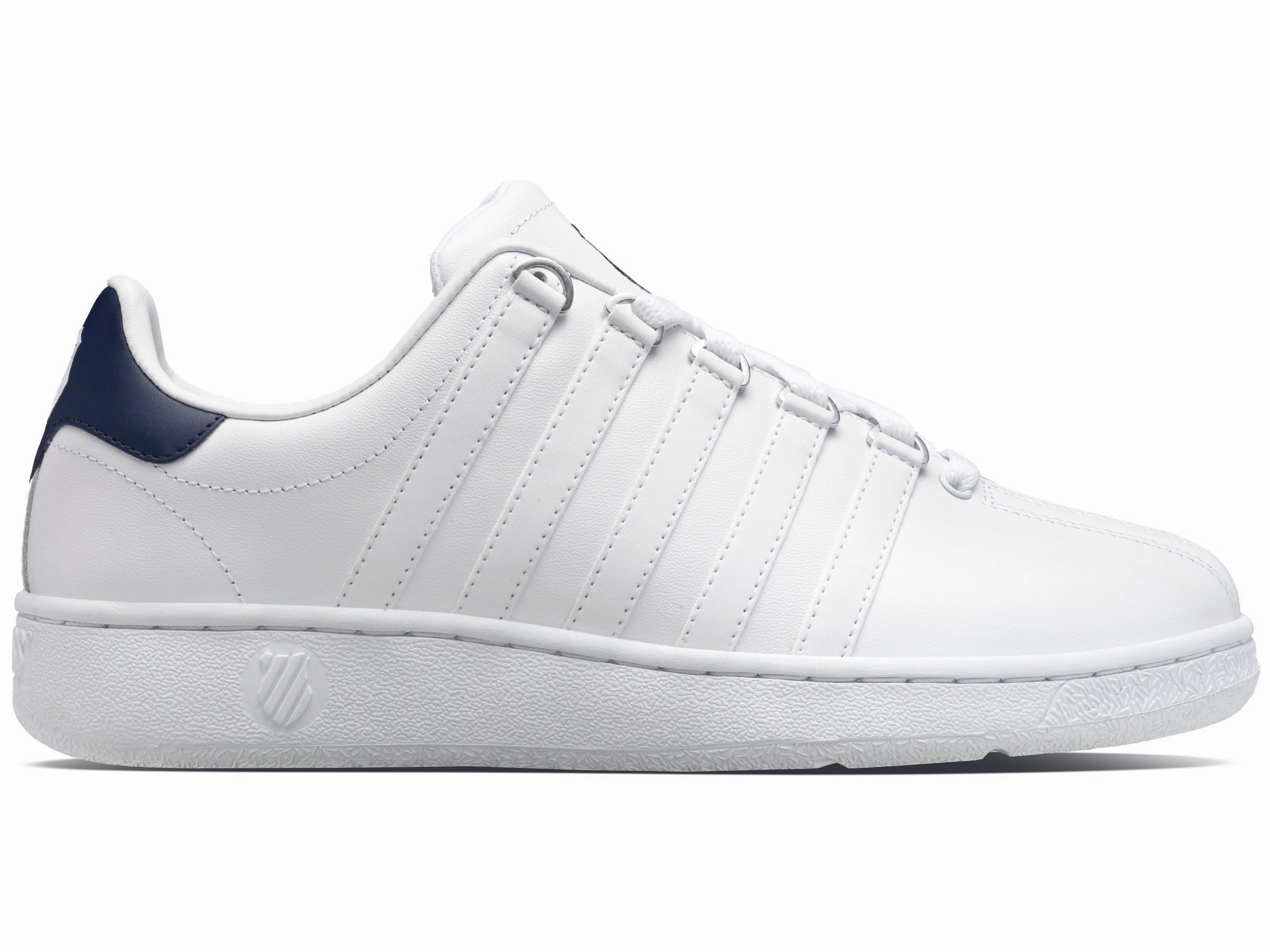 07321-105-M | CLASSIC VN | WHITE/NAVY Stan Smith Tennis Shoes