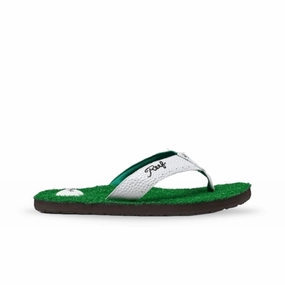Phillies Flip Flops Reef Men's Mulligan II Flip Flops - Green