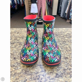 Birrot Rain Boots Boots Rain By Bobs In Multi-colored, Size: 10