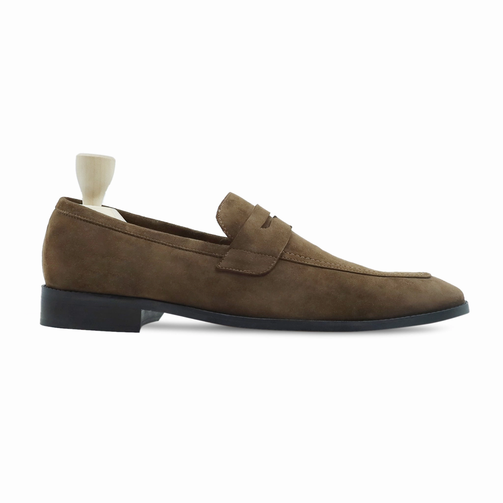 Loafers Spring Mesa - Men's Brown Kid Suede Loafer