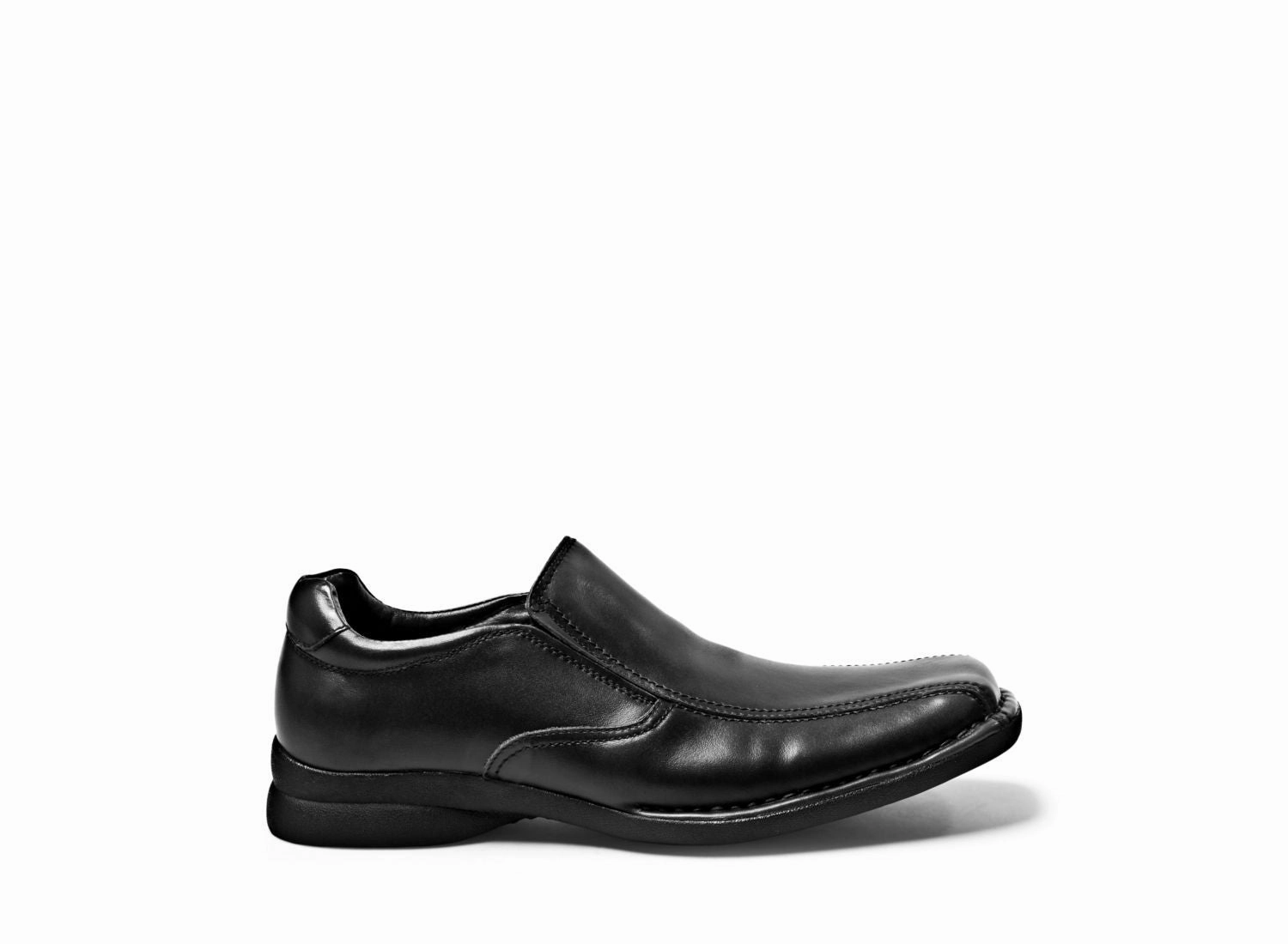 White Mountain Shoes Loafers MONTEE BLACK LEATHER