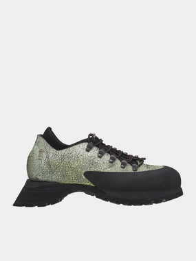 Poyana Boots (DEMON-POYANA-GREEN) Ankle Boots Chelsea Boots