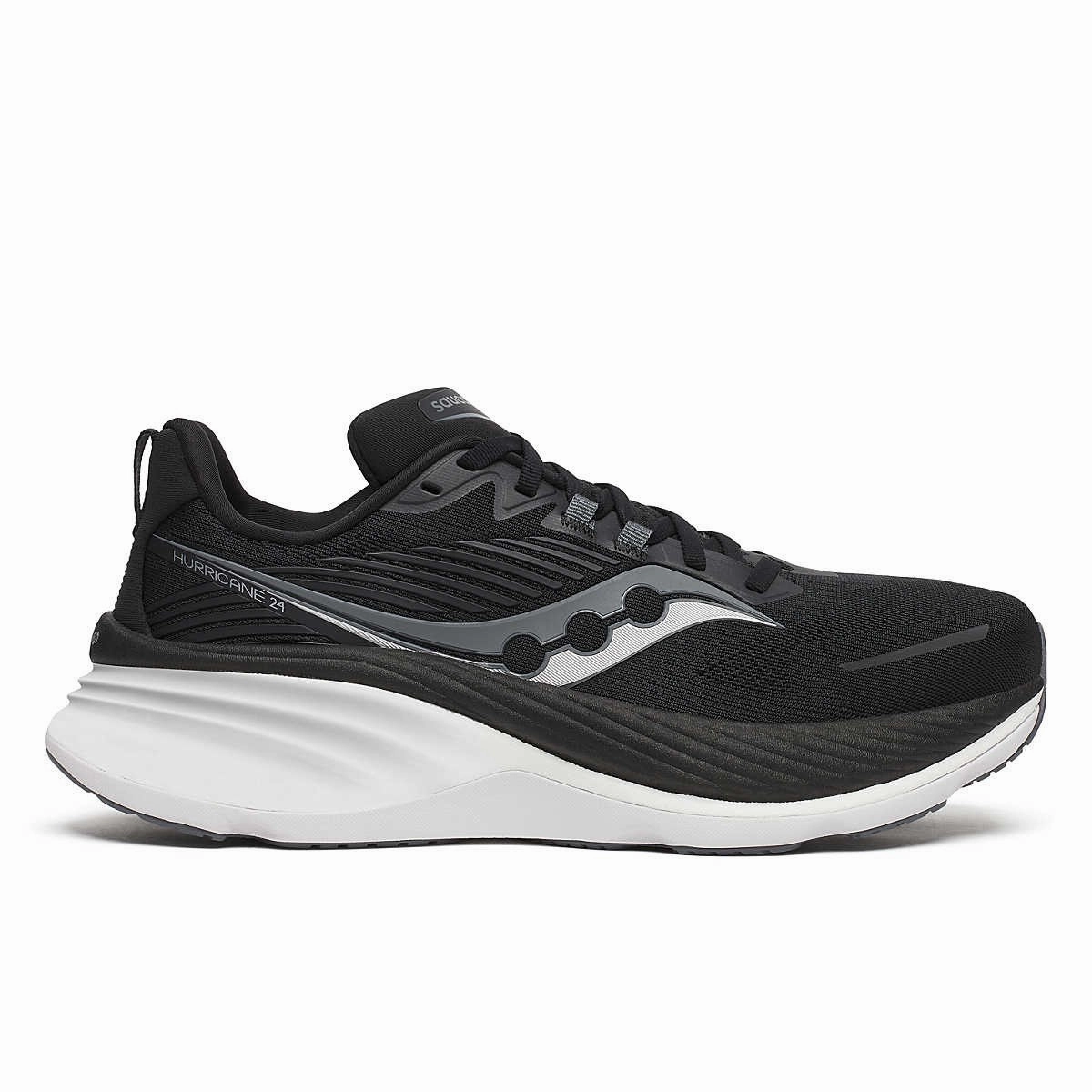 Different Types Of Running Shoes Men's Saucony Hurricane 24 (Black Carbon)