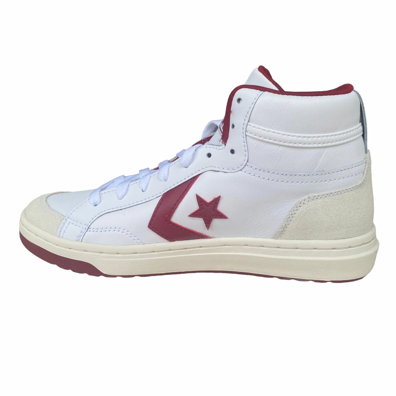 Lacing Up Sneakers Converse scarpa sneakers alta da uomo Pro Blaze Classic A07098C bianco-nero-mattone