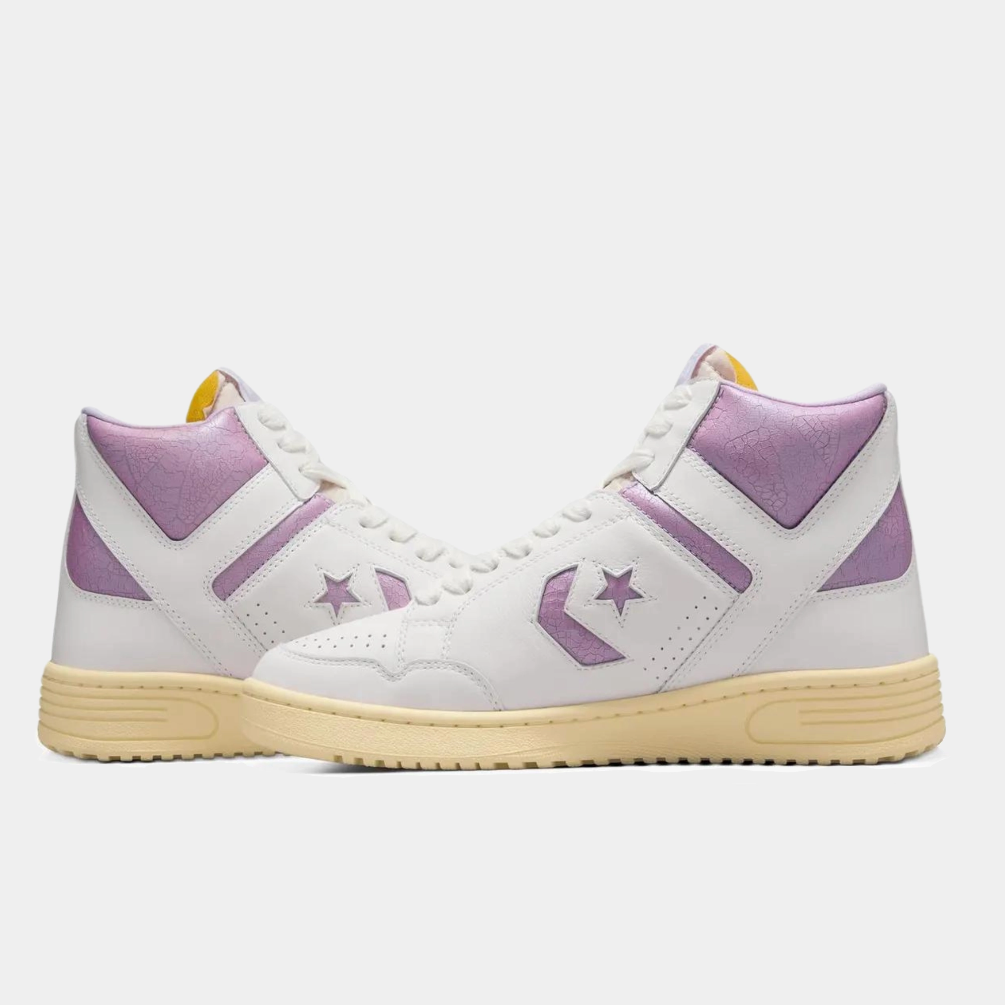 Converse x Shai Gilgeous-Alexander Weapon Mid Vintage White Pink Best Good Looking Basketball Shoes