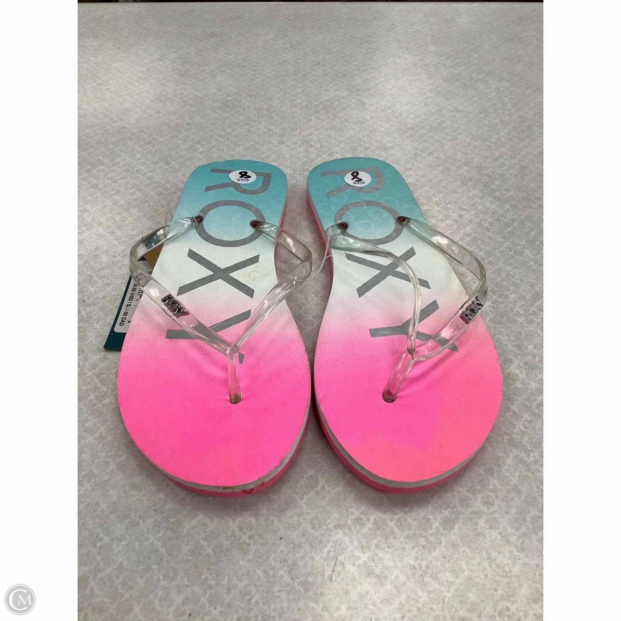 Flip Flops On Amazon Sandals Flip Flops By Roxy In Multi-colored, Size: 8