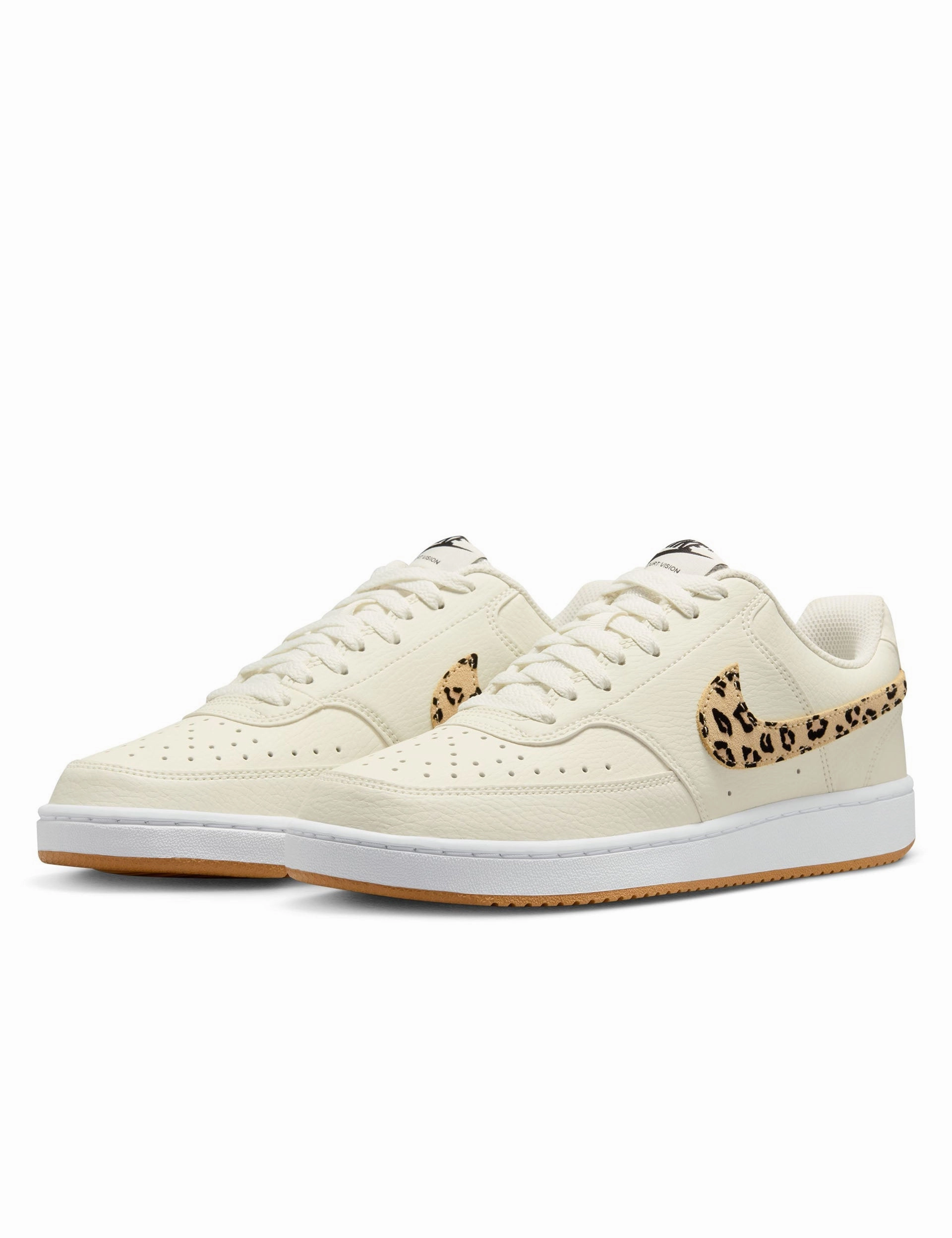 Nike Air Pegasus Shoe Court Vision Shoes - Sail/Black/White/Flax