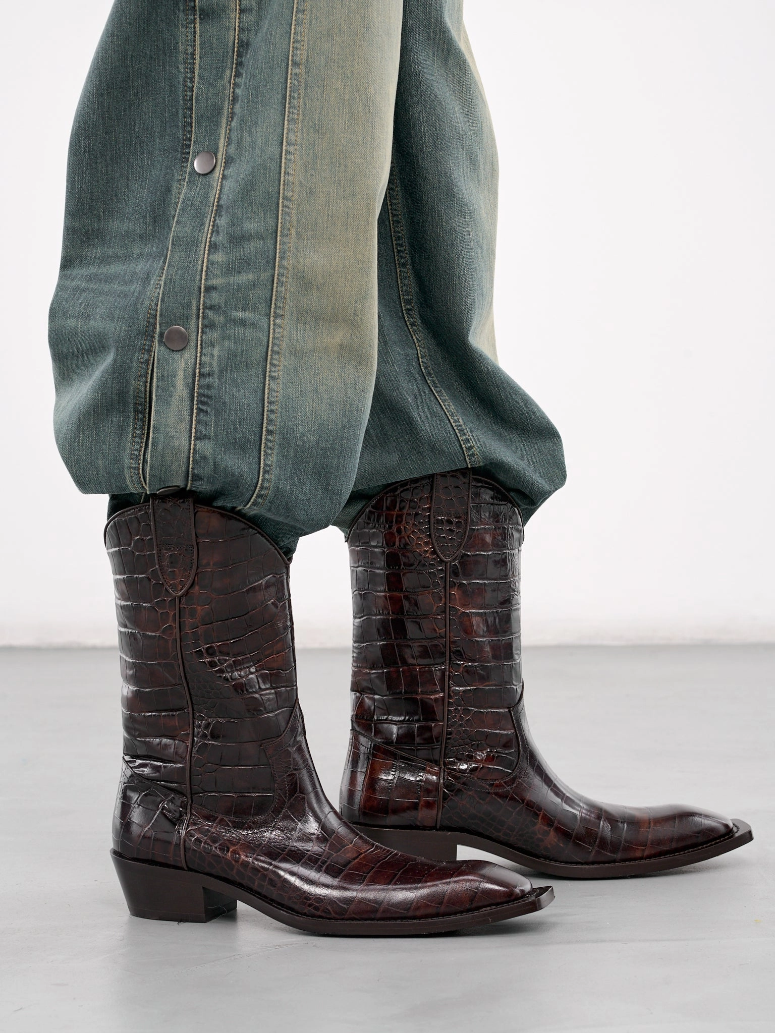 Cowboy Boots (1061LE01710-BROWN) Agave Boots