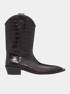 Balenciaga Boots Cowboy Boots (1061LE01710-BROWN)