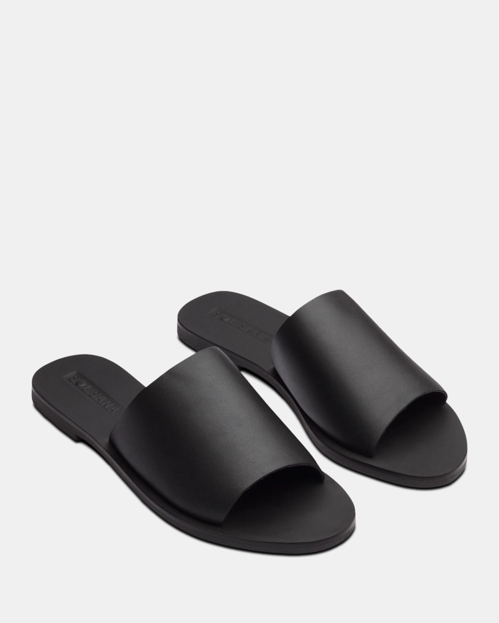 Teresa Slide  Black Malbon Slides