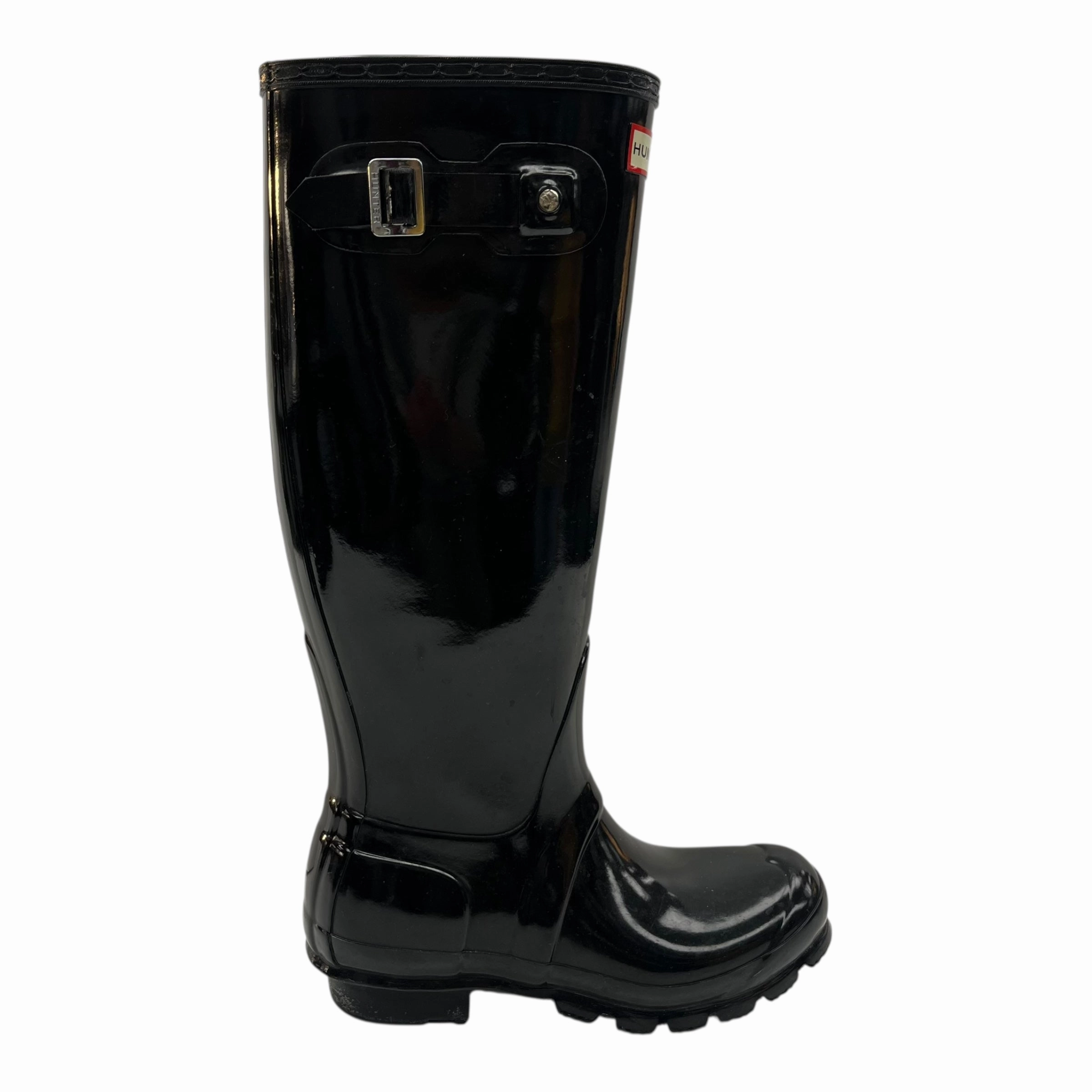 Boots Rain By Hunter In Black, Size:5 Goumi Rain Boots