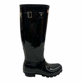Boots Rain By Hunter In Black, Size:5 Rain Boots Bogs