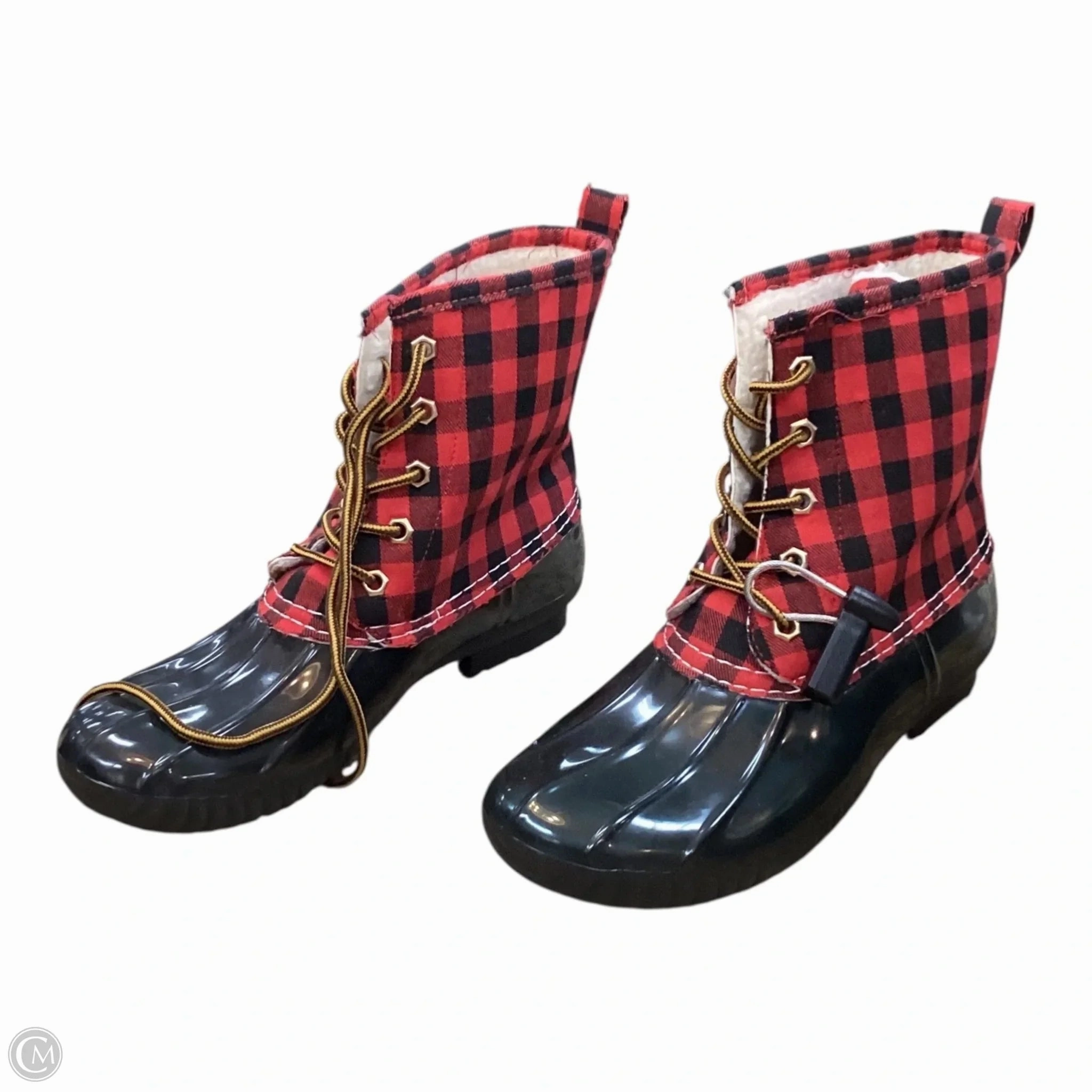 Farm Rain Boots Boots Rain By Clothes Mentor In Black, Size: 9