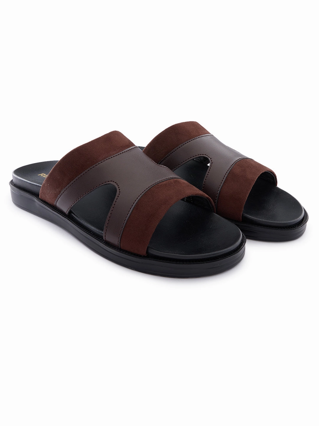 Regal Brown Men Smart Casual Suede Combo Sandals Sandals St John