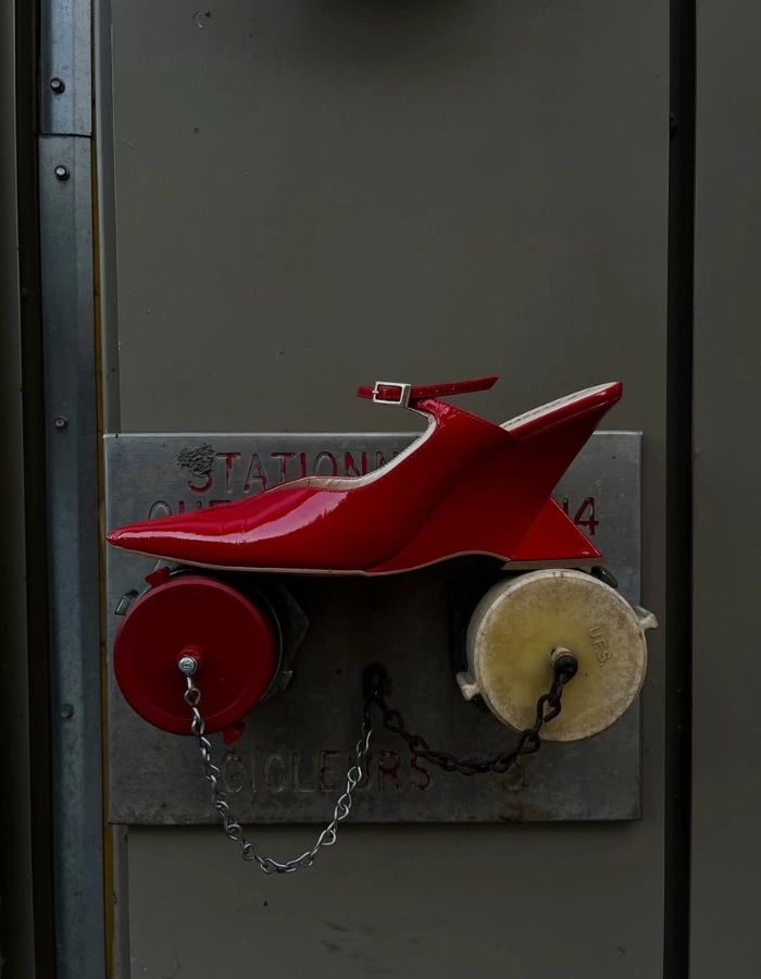 Dawgs Mary-jane Pro Shoes Creselle Red Naplack