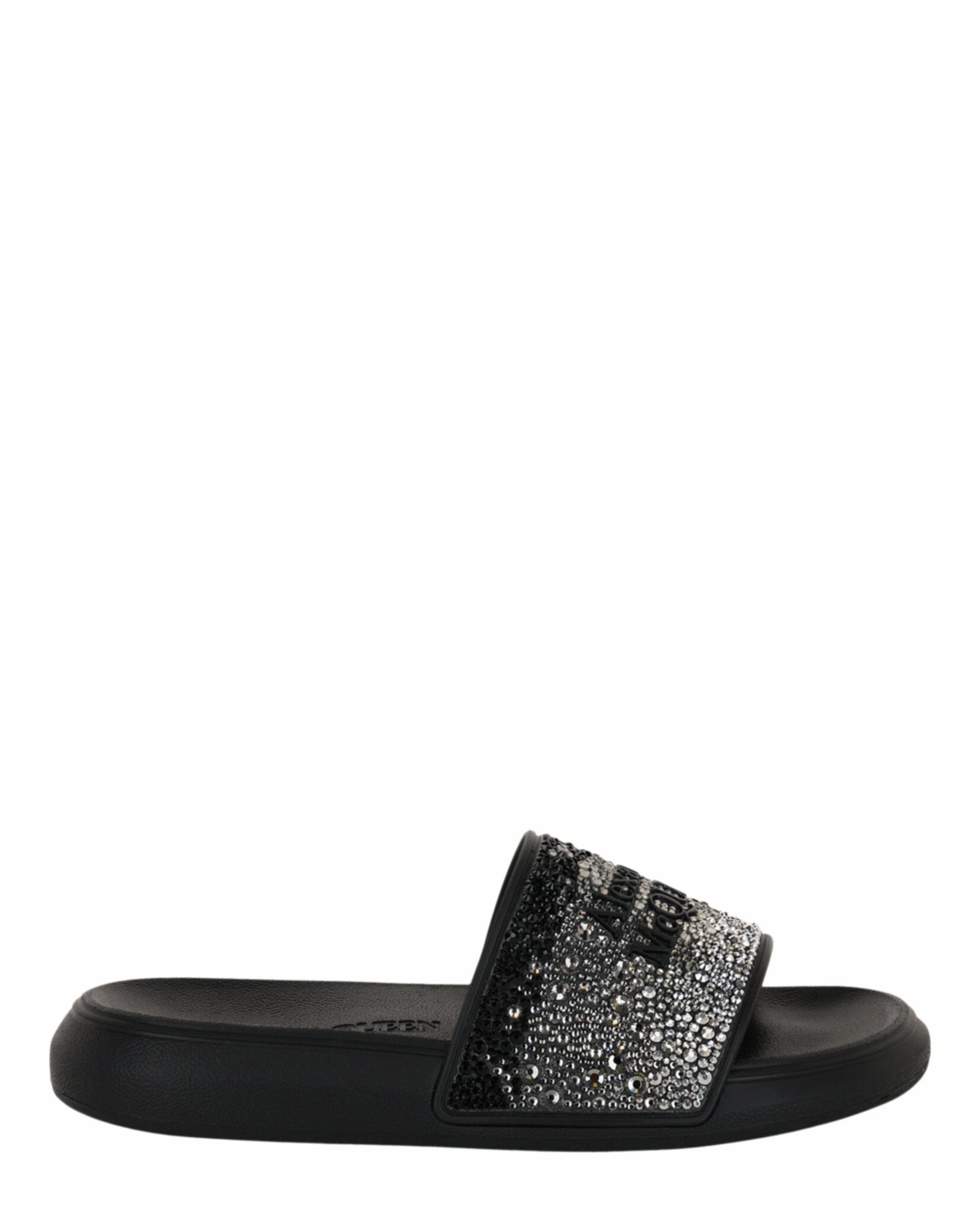 Northface Puffer Slippers Crystal Embellished Slides