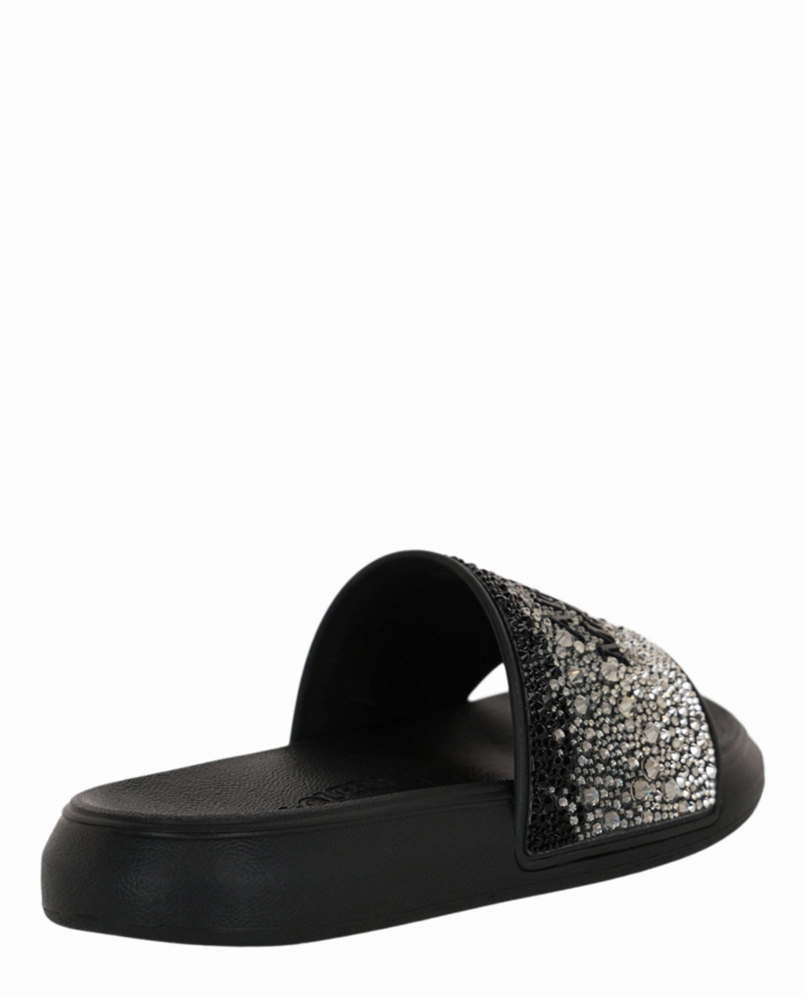 House Shoes & Slippers Crystal Embellished Slides