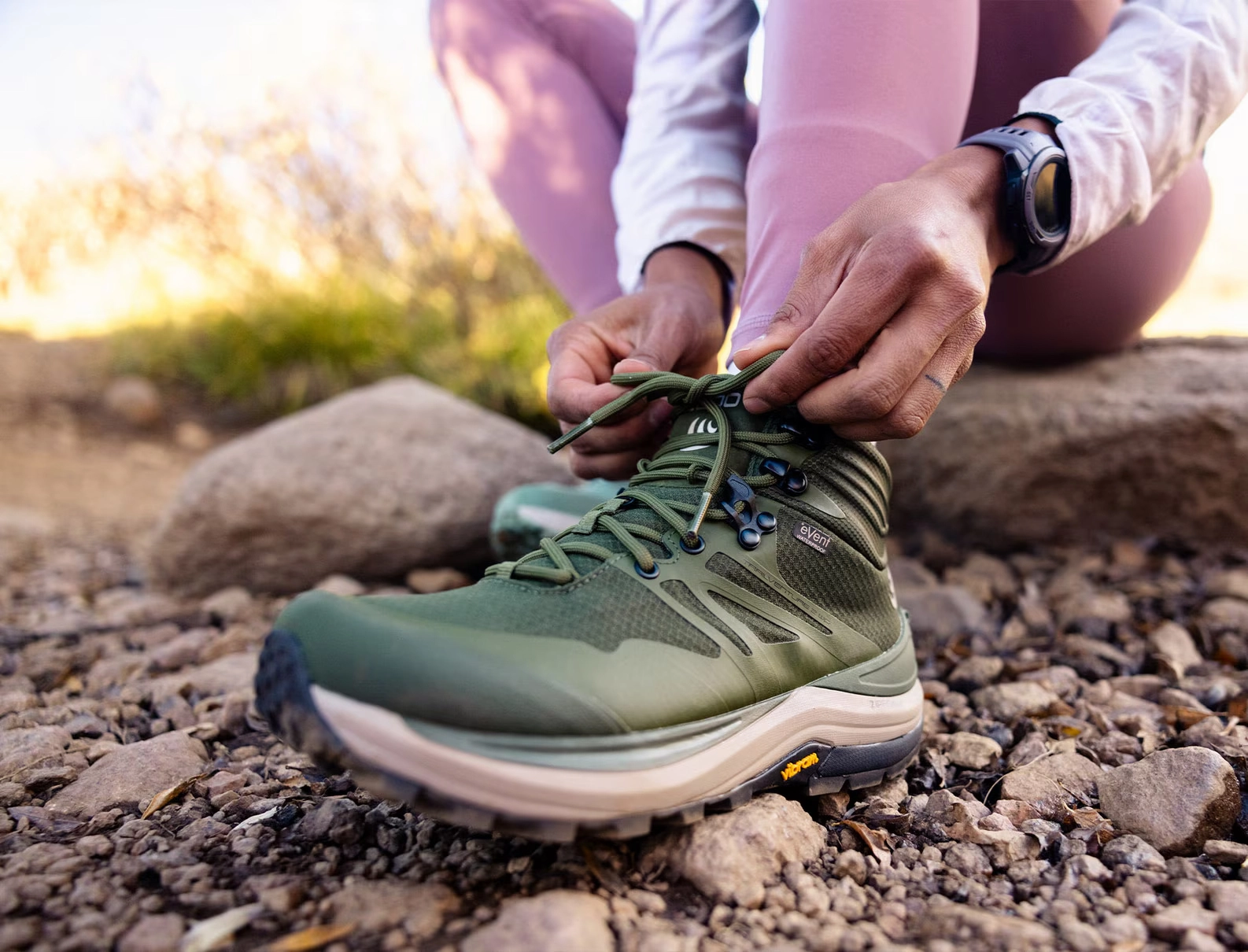 Oboz Hiking Boots Review TOPO WOMENS TRAILVENTURE - OLIVE / TAN