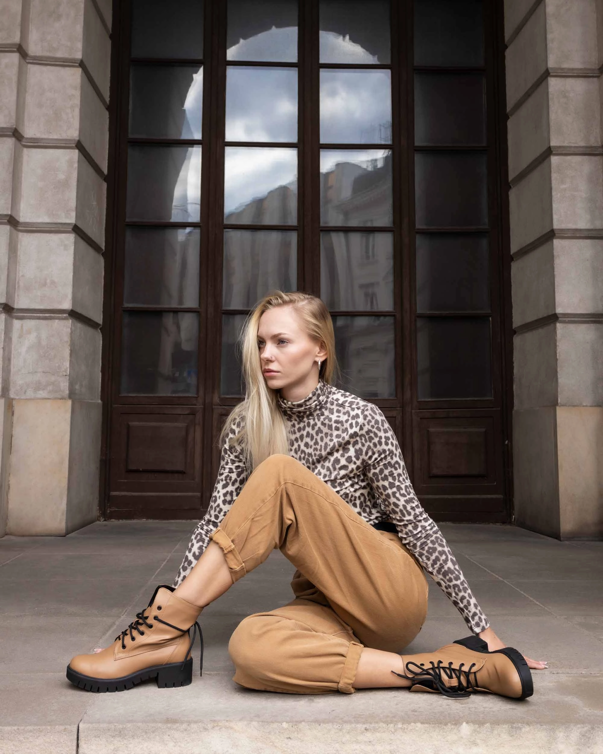 Giant Boots Workers boots No. 3 carmel