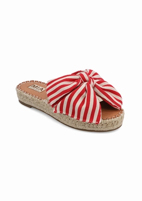 DANIELLE - RED Bianca Espadrille
