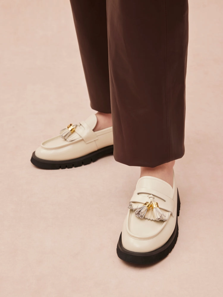 Danielle Tassel Loafers Loafers Round Toe