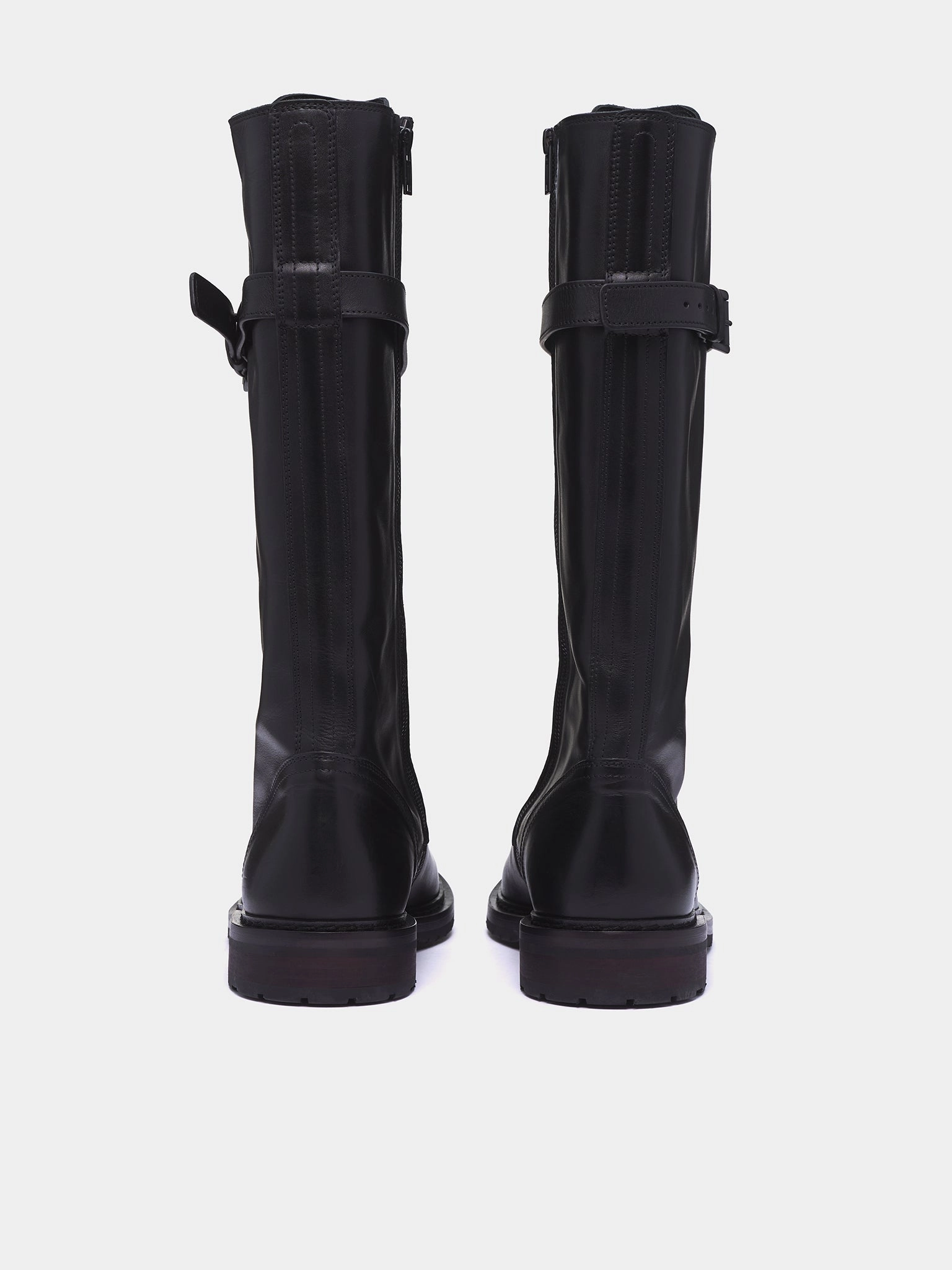 Danny Boots (B0010093-LT047-BLACK) Outfits With Dresses And Boots