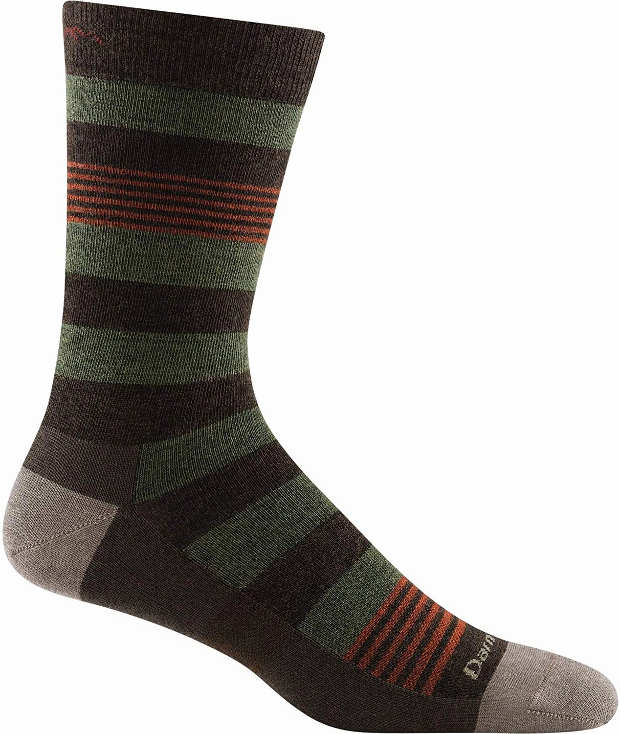 Darn Tough Men's Oxford Crew Lightweight Sock Zerogrand Wfa Oxford