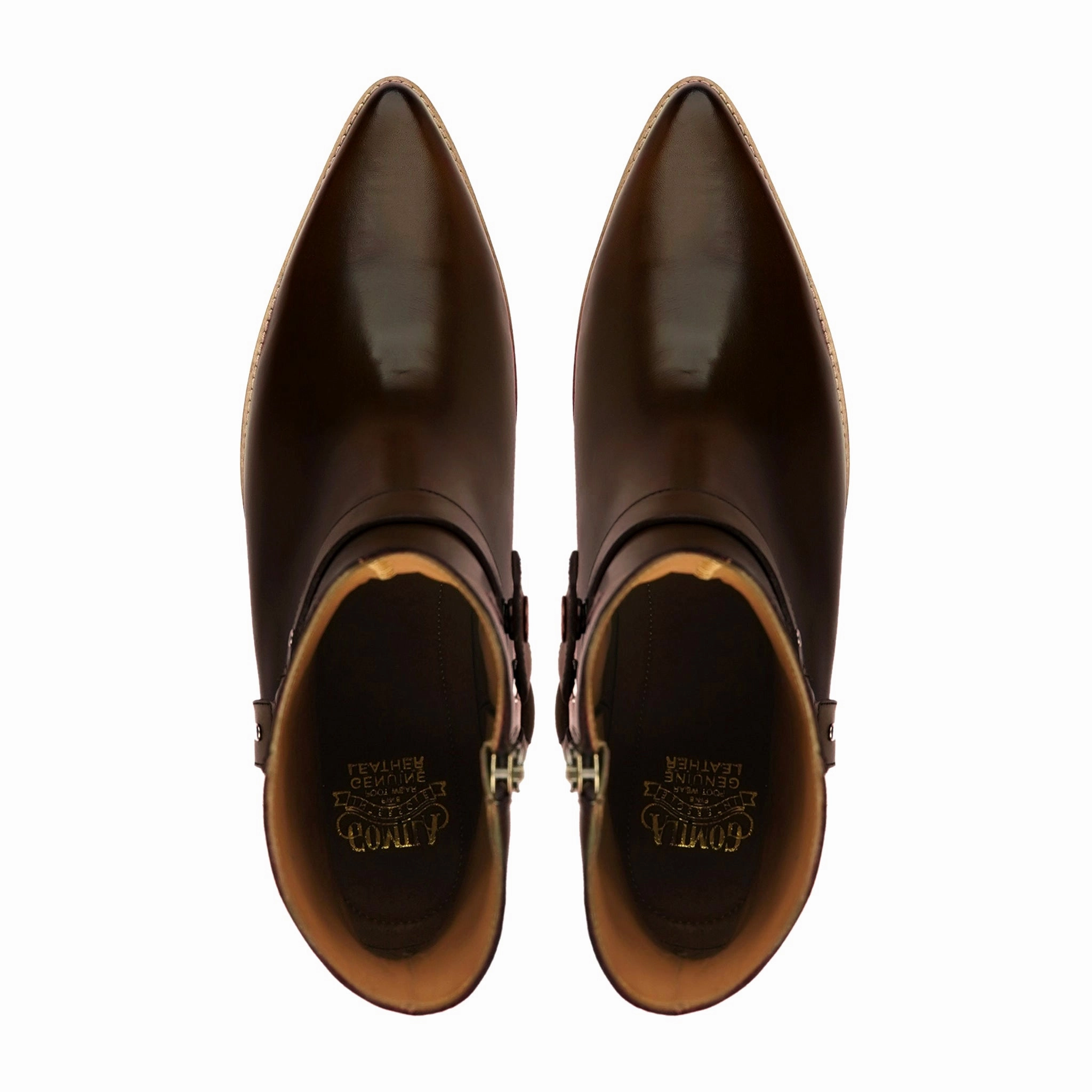 Rockem Boots Billi - Men's Dark Brown Calf Leather Jodhpur Boot