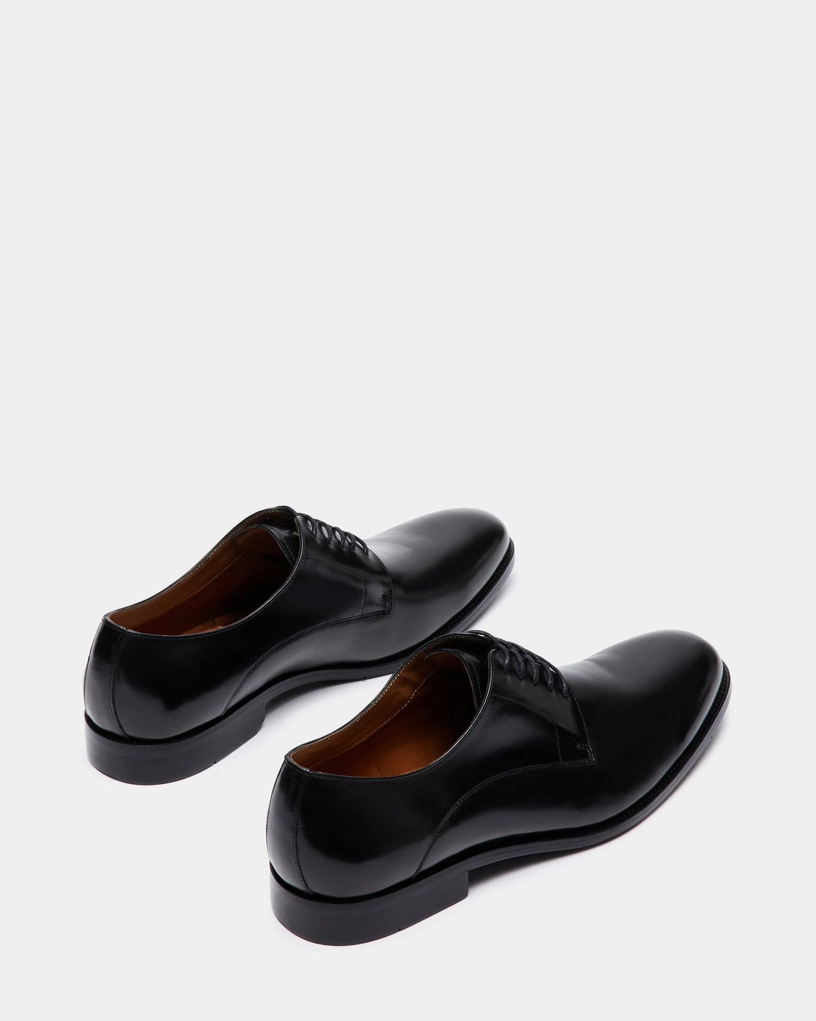 Lace Up Character Shoes DAYMIN BLACK LEATHER