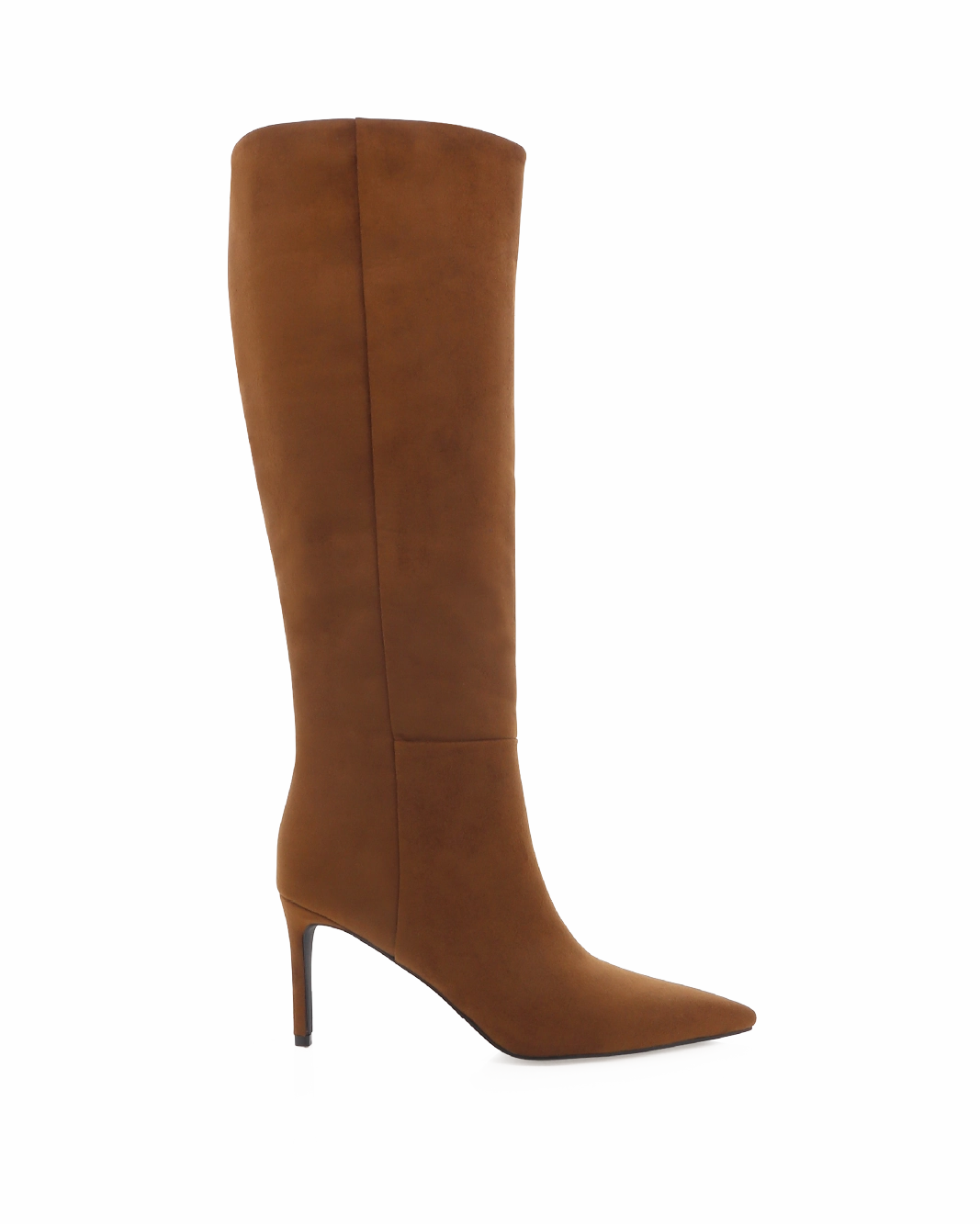 DILAN - HAZEL SUEDE Suede Heeled Boots Knee High