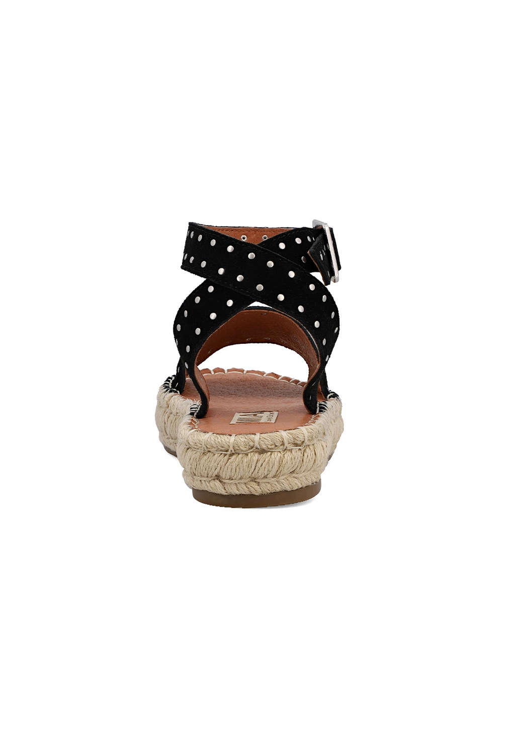 DIOSA - BLACK Hilarie Ankle-strap Espadrille Platform Wedge Sandals