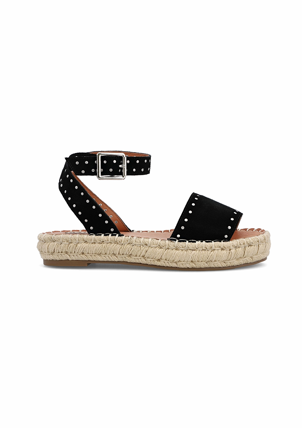 Mia Espadrille Flatforms DIOSA - BLACK