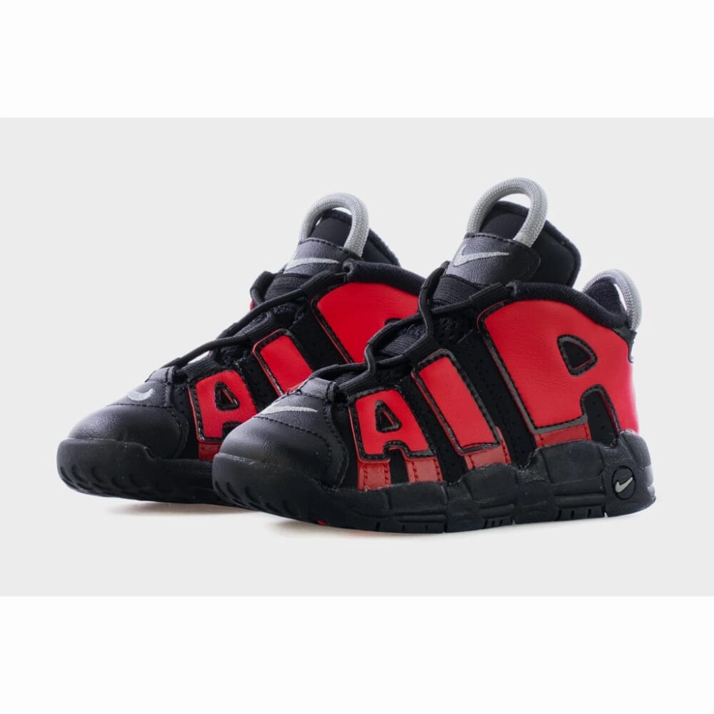 Nike Air Jordan 5 Shoes Nike Air More Uptempo Black/University Red  DM0020-001 Toddler