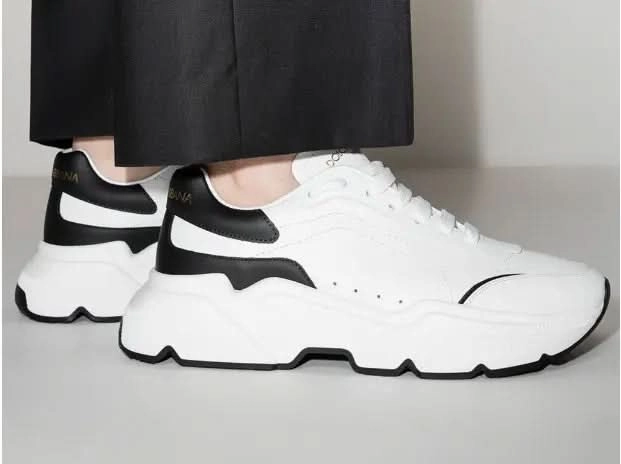 Dolce & Gabbana Daymaster leather sneakers Slip On Leather Sneakers